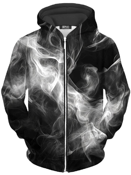 iEDM - Breathe the Void Unisex Zip-Up Hoodie
