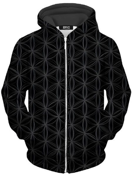 iEDM - Ethereal Unisex Zip-Up Hoodie