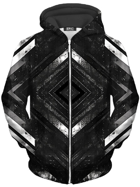 iEDM - Fractured Core Unisex Zip-Up Hoodie