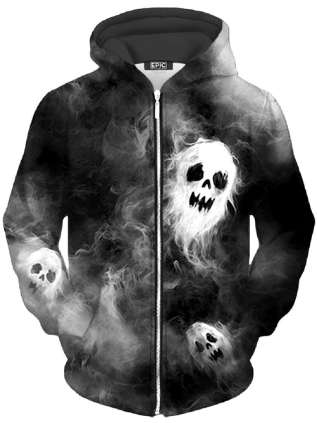 iEDM - Phantom Mist Unisex Zip-Up Hoodie