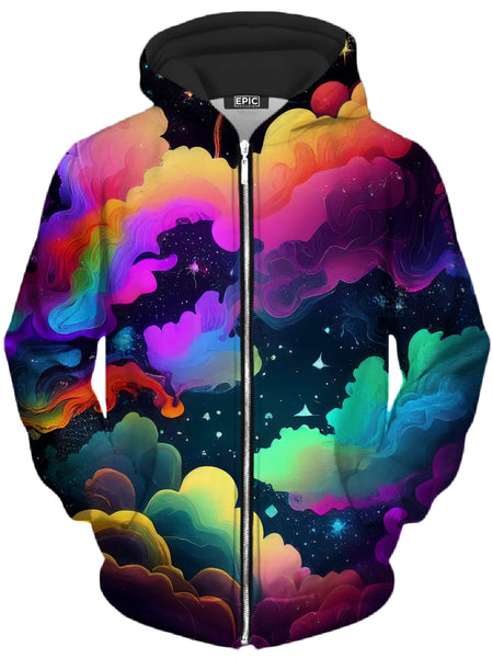 iEDM - Over the Horizon Unisex Zip-Up Hoodie