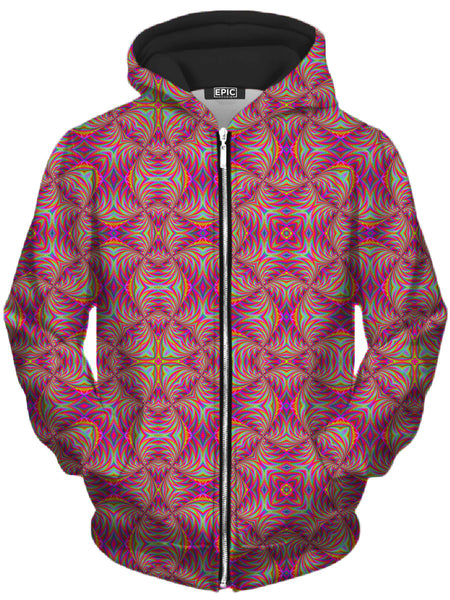 Art Designs Works - Psy Schism Unisex Zip-Up Hoodie