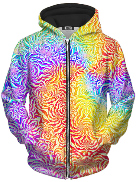 Art Designs Works - Sunrays Unisex Zip-Up Hoodie