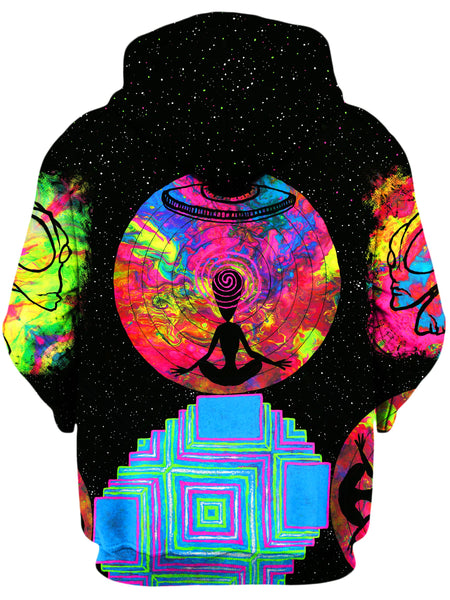 Set 4 Lyfe - Alien Meditate Unisex Zip-Up Hoodie