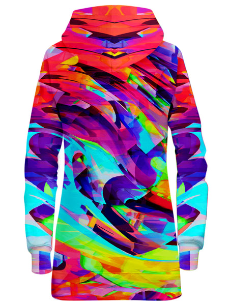 Big Tex Funkadelic - Rainbow Graffiti Explosion Hoodie Dress