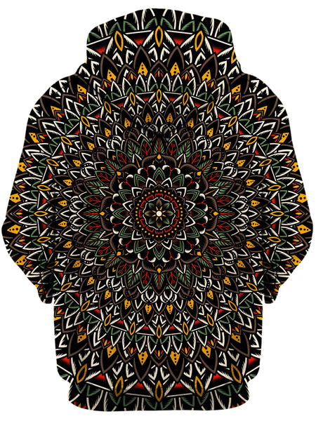 Set 4 Lyfe - Flower Mandala Unisex Zip-Up Hoodie