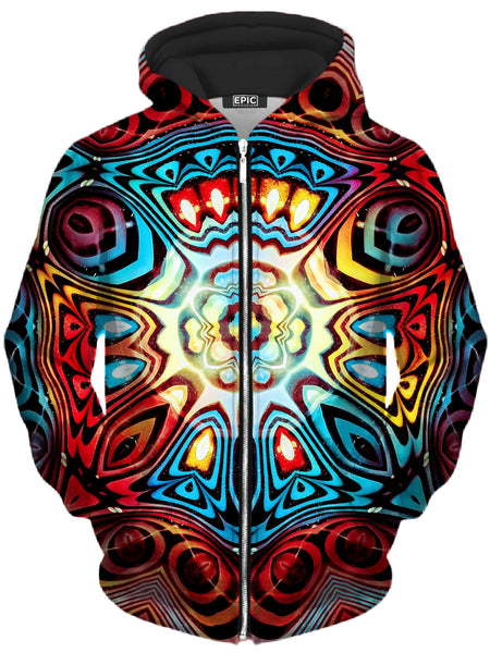 Glass Prism Studios - Synaptic Unisex Zip-Up Hoodie