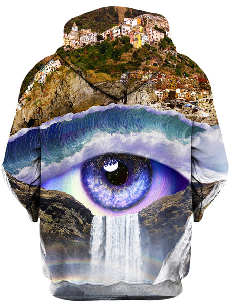Lucid Eye Studios - Iris Falls Unisex Zip-Up Hoodie