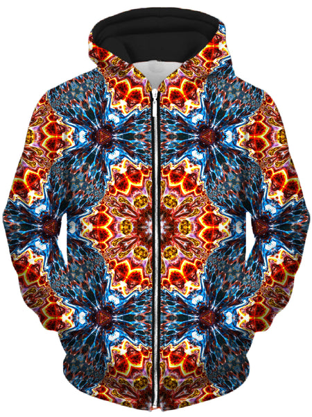 Lucid Eye Studios - Super Nova Unisex Zip-Up Hoodie