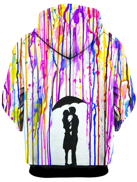 Marc Allante - Lavender Unisex Zip-Up Hoodie