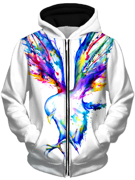 Marc Allante - Achilles Unisex Zip-Up Hoodie