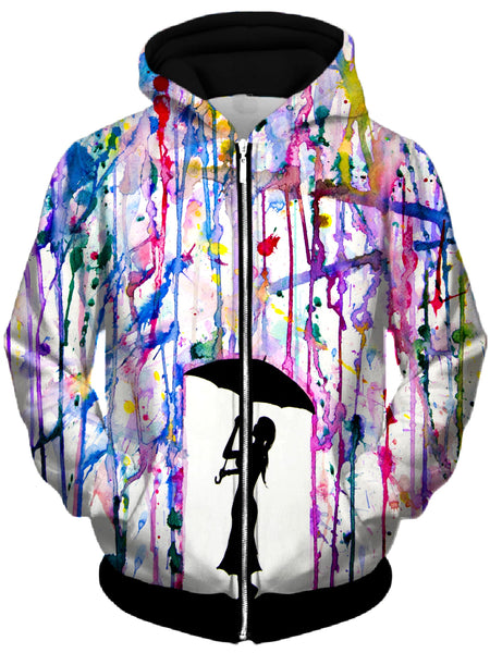 Marc Allante - Deluge Unisex Zip-Up Hoodie