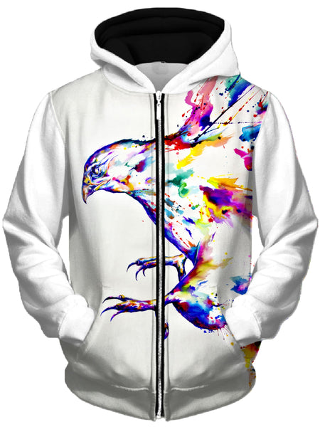 Marc Allante - Descent Unisex Zip-Up Hoodie