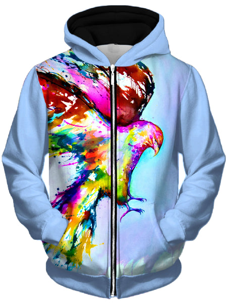 Marc Allante - Faust Unisex Zip-Up Hoodie