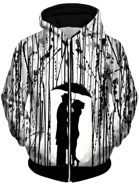 Marc Allante - Film Noir Unisex Zip-Up Hoodie