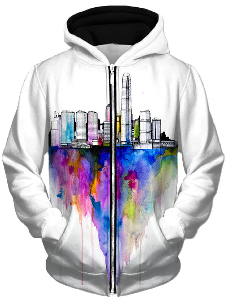 Marc Allante - Monolith II Unisex Zip-Up Hoodie