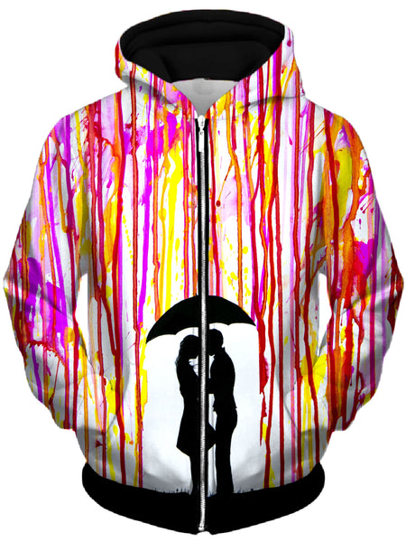 Marc Allante - Primrose Unisex Zip-Up Hoodie