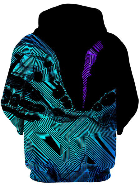 Noctum X Truth - Primordial Flow Purple Unisex Zip-Up Hoodie