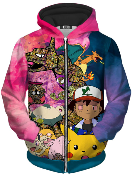 Noctum X Truth - Gotta Smoke Em All Unisex Zip-Up Hoodie