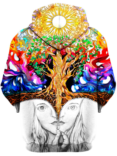 Rachel Rosenkoetter - Unzipped Self Portrait Unisex Hoodie