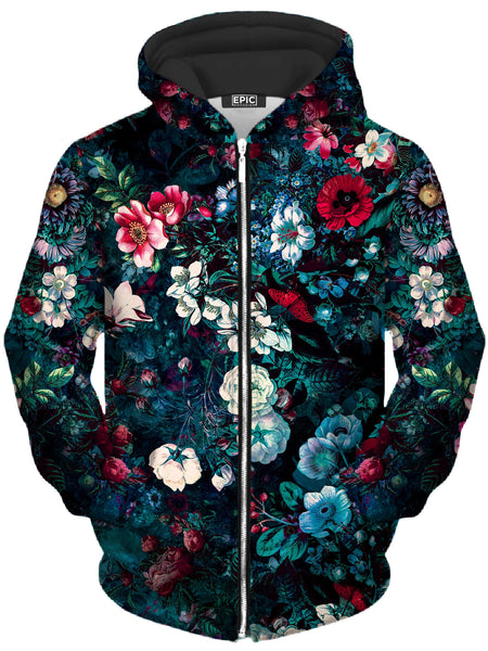 Riza Peker - Neon Land Unisex Zip-Up Hoodie