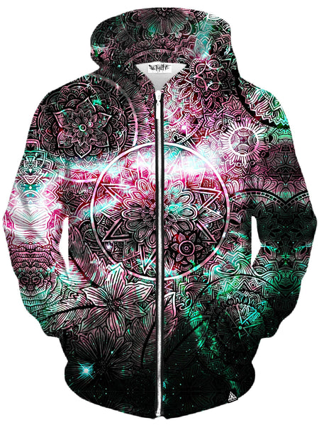 Set 4 Lyfe - Star Mandala Vibe Unisex Zip-Up Hoodie