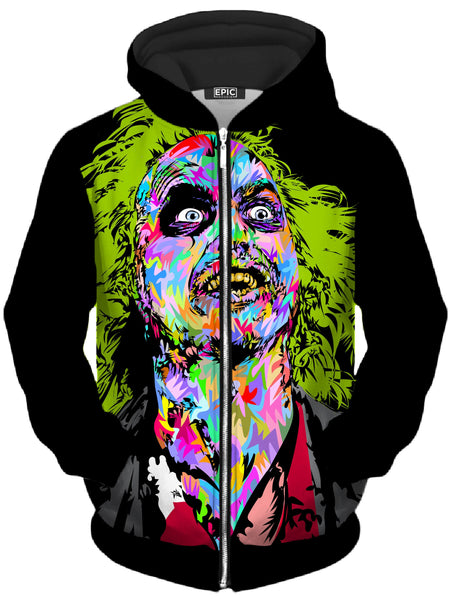 Technodrome - Beetlejuice Unisex Zip-Up Hoodie