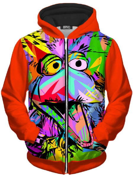 Technodrome - Bigbird Unisex Zip-Up Hoodie