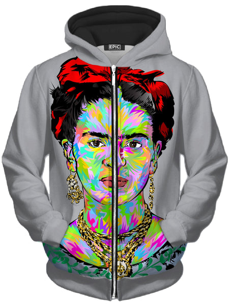 Technodrome - Frida Unisex Zip-Up Hoodie