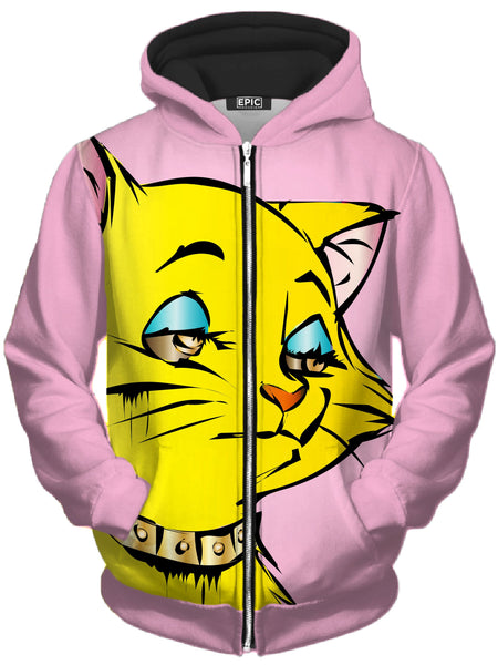 Technodrome - Yellowcat Unisex Zip-Up Hoodie