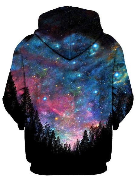 Gratefully Dyed Damen - Galactic Valley Unisex Zip-Up Hoodie