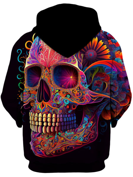 iEDM - DOTD Skull Unisex Zip-Up Hoodie
