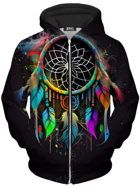 iEDM - Dream Vizion Unisex Zip-Up Hoodie