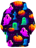 8-Bit Halloween Unisex Hoodie Art Designs Works Epic Hoodie