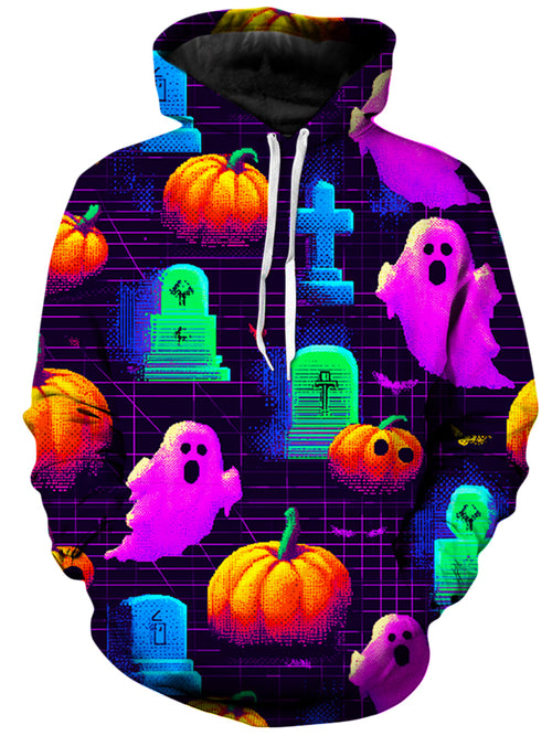 8-Bit Halloween Unisex Hoodie Art Designs Works Epic Hoodie