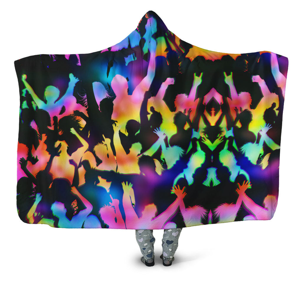 Good Vibes Hooded Blanket Art Designs Works Epic Hoodie