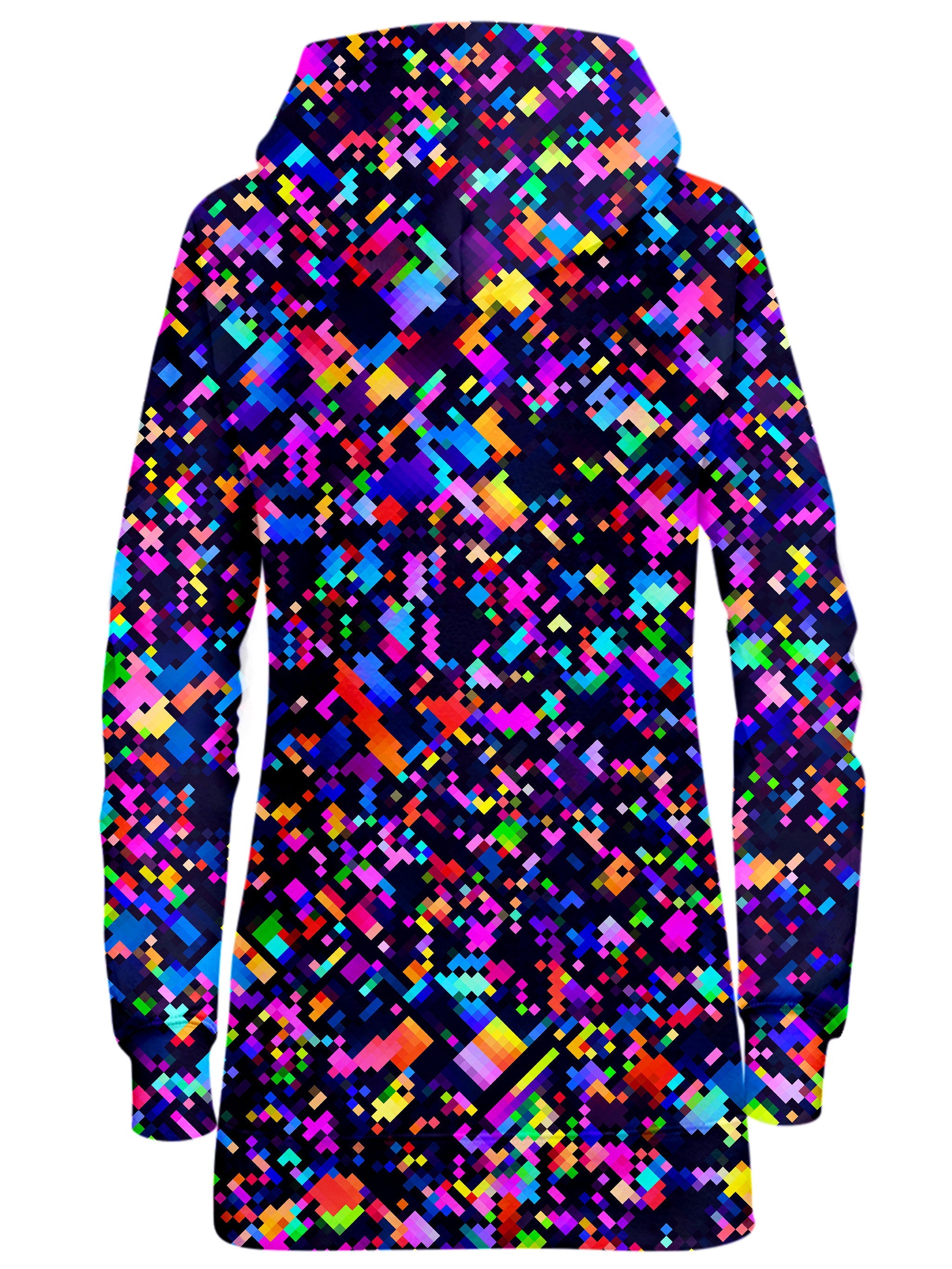 8-Bit Confetti Hoodie Dress Art Designs Works Epic Hoodie