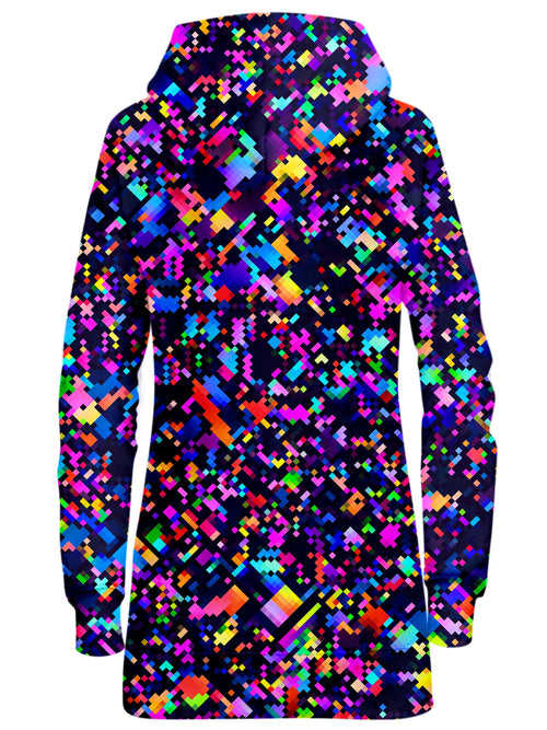 8-Bit Confetti Hoodie Dress Art Designs Works Epic Hoodie