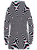 Fractal Ripples Hoodie Dress Art Designs Works Epic Hoodie