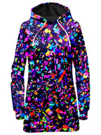 8-Bit Confetti Hoodie Dress Art Designs Works Epic Hoodie
