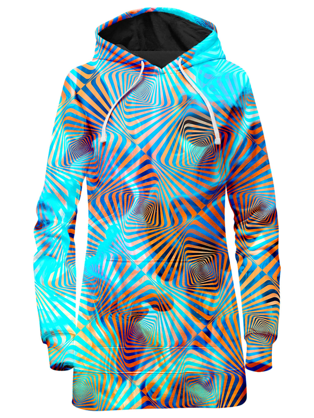 Aqua Plasma Hoodie Dress Art Designs Works Epic Hoodie