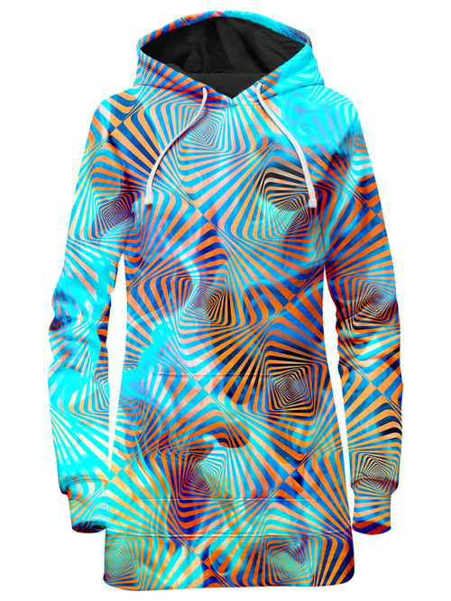Aqua Plasma Hoodie Dress Art Designs Works Epic Hoodie