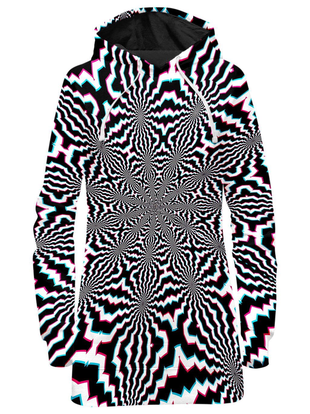 Fractal Ripples Hoodie Dress Art Designs Works Epic Hoodie