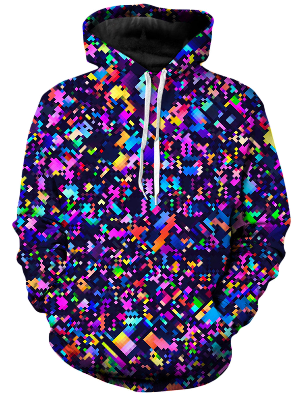 8-Bit Confetti Unisex Hoodie Art Designs Works Epic Hoodie
