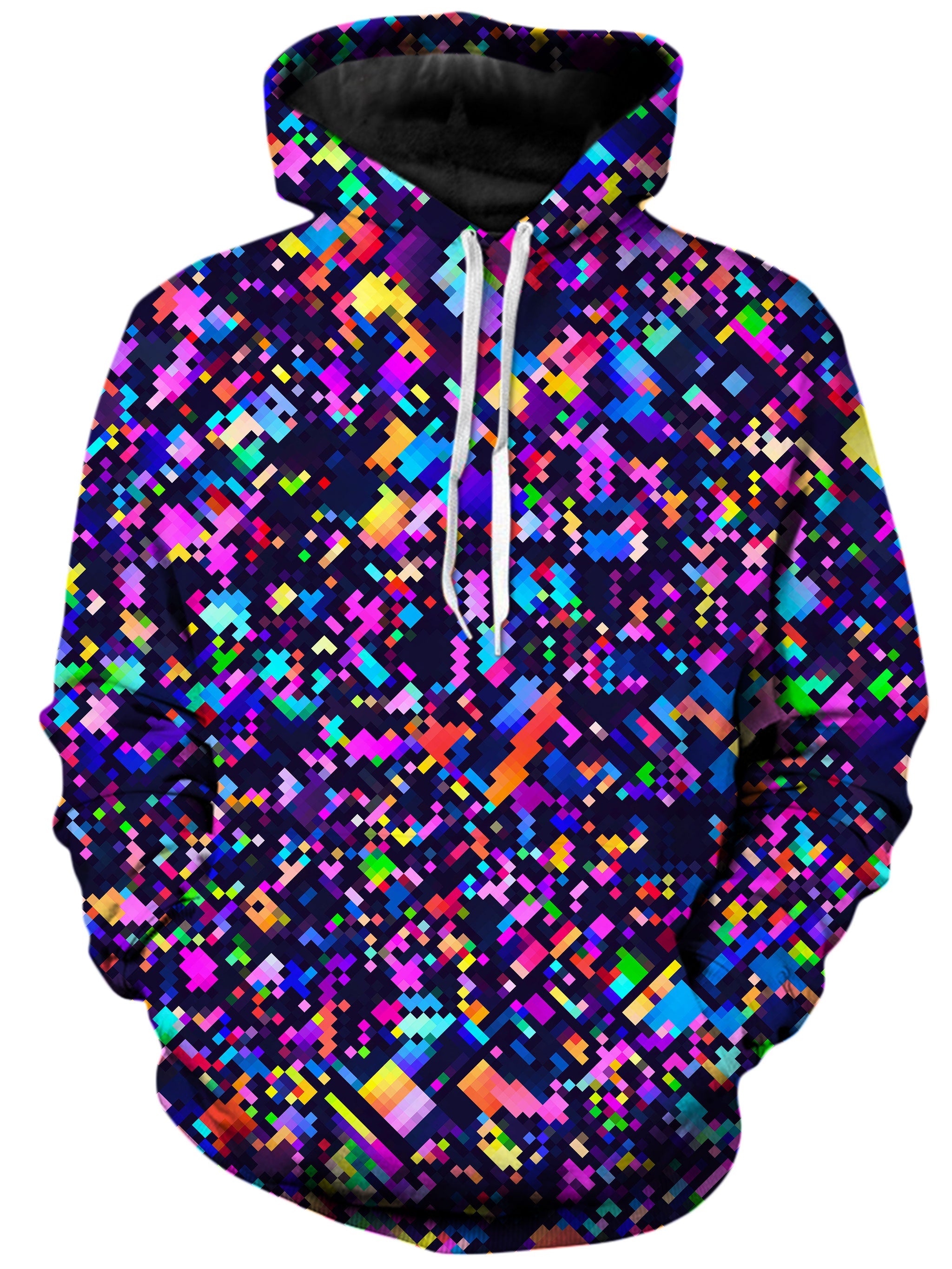 8-Bit Confetti Unisex Hoodie Art Designs Works Epic Hoodie