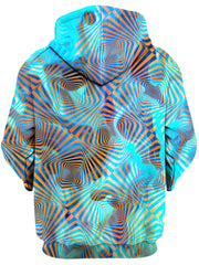 Aqua Plasma Unisex Zip-Up Hoodie