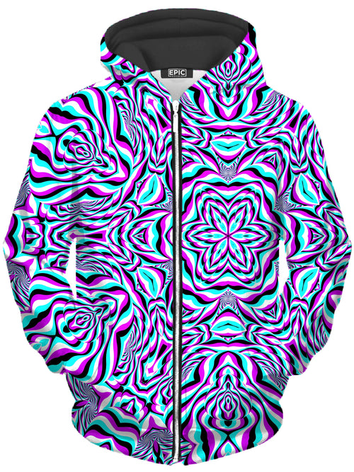 Aquarius Unisex Zip-Up Hoodie Art Designs Works Epic Hoodie