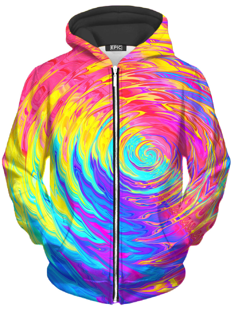 Art Designs Works - Splash Zone Unisex Zip-Up Hoodie