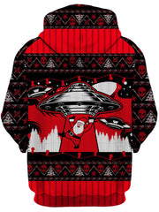 Santa Abduction Unisex Hoodie