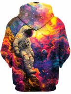 Astro Journey Unisex Zip-Up Hoodie Art Designs Works Epic Hoodie